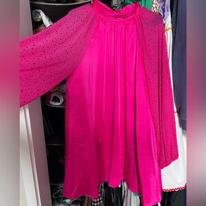 Judith March Pink Rhinestone Dress